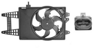 VAN WEZEL ventilátor, motorhűtés 1620746