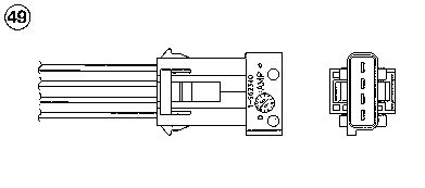 Кисневий датчик, Ngk OZA659EE97