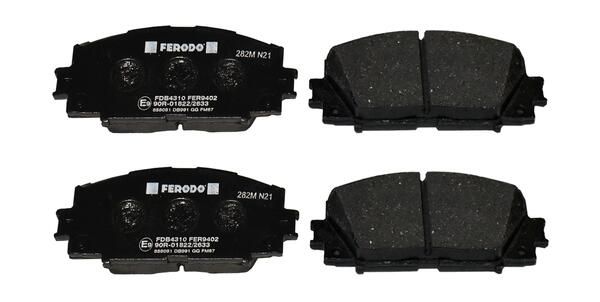 FERODO FDB4310 Brake Pad Set, disc brake