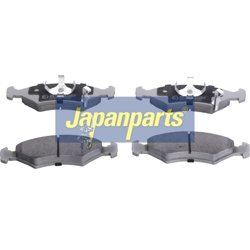 set placute frana,frana disc JAPANPARTS PA-398AF