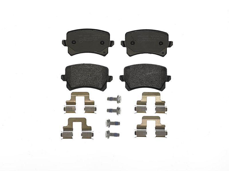 комплект спирачно феродо, дискови спирачки BREMBO