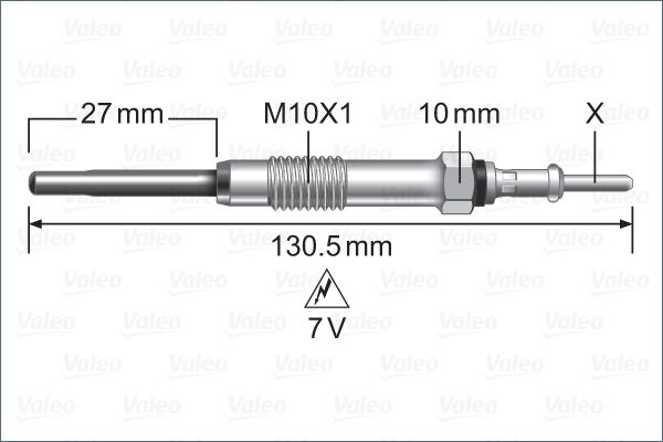 VALEO Gloeibougie 345249