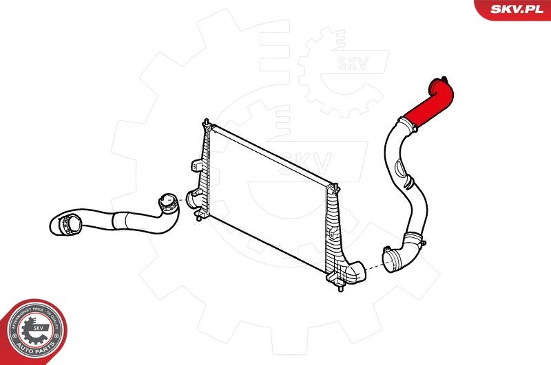 ESEN SKV 24SKV869 Charge Air Hose