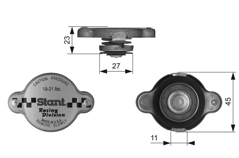 Gates Radiator Cap RC10361