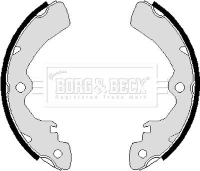BORG & BECK fékpofakészlet BBS6066