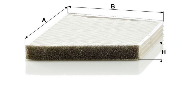 Filtru, aer habitaclu CU 2337/1 MANN-FILTER