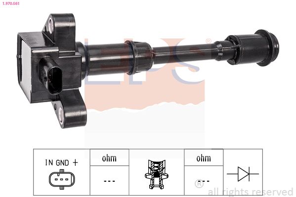 EPS FORD котушка запалювання C-Max II,Focus III,Kuga II,Mondeo IV,S-Max 1.6 EcoBoost 10-