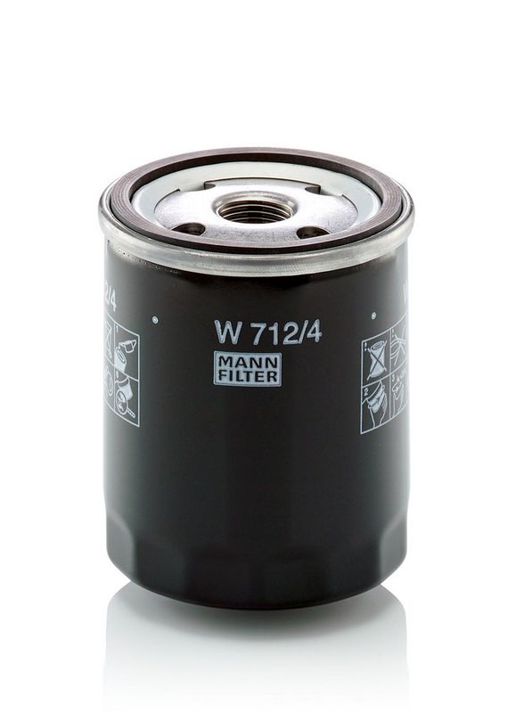 Filtru ulei W 712/4 MANN-FILTER