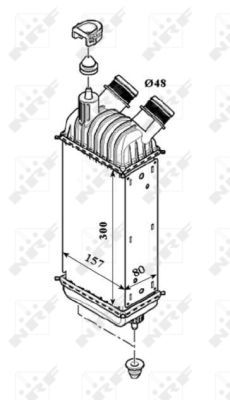 NRF 30193 Charge Air Cooler