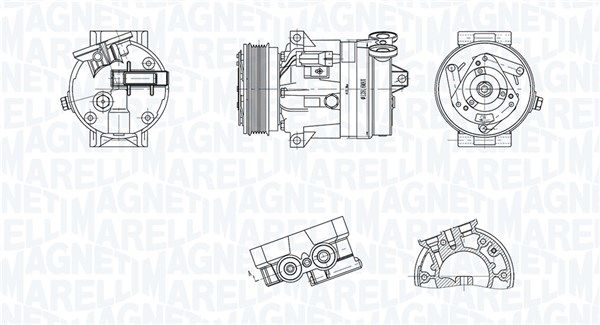 MAGNETI MARELLI Kompresorius, oro kondicionierius