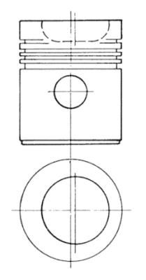 Product Image - Zuiger - 93961700 - KOLBENSCHMIDT