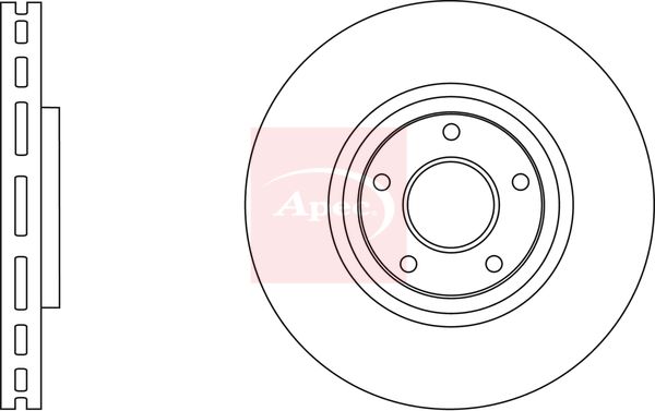 APEC Brake Disc DSK2880