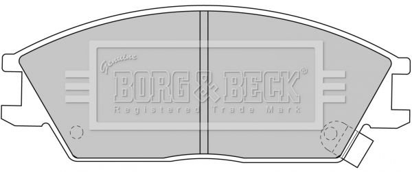 BORG & BECK fékbetétkészlet, tárcsafék BBP1785