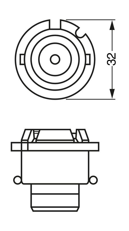 Лампа ксеноновая D2R 85V 35W 1 987 302 903