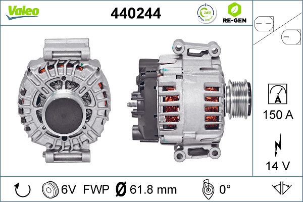 VALEO Dynamo / Alternator 440244