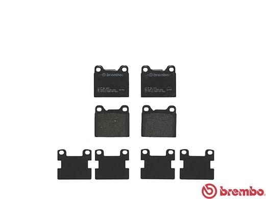 BREMBO P 86 002 Brake Pad Set, disc brake