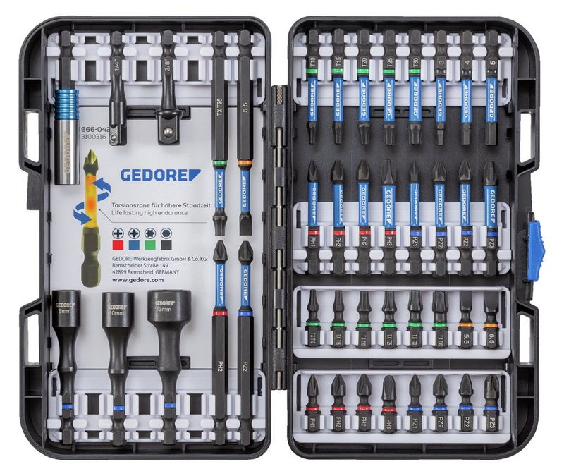 Set biti surubelnita GEDORE 666-042