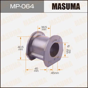 Втулка стабилизатора переднего (Кратно 2) Mitsubishi Pajero (-00) (MP-064) MASUMA