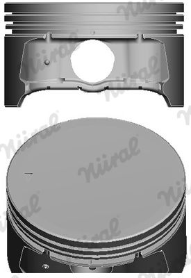 Поршень, FORD 88,01 2,0 16V CJBA/CJBB 00-, Nüral 8742340700