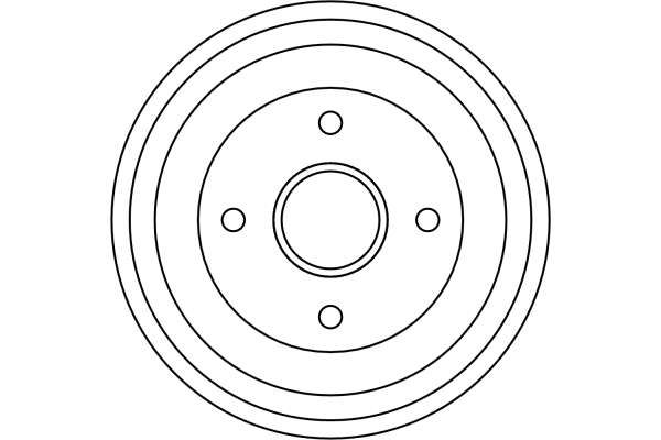 TRW DB4275 Brake Drum