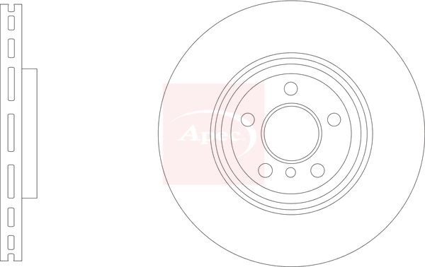 APEC Brake Disc DSK3324