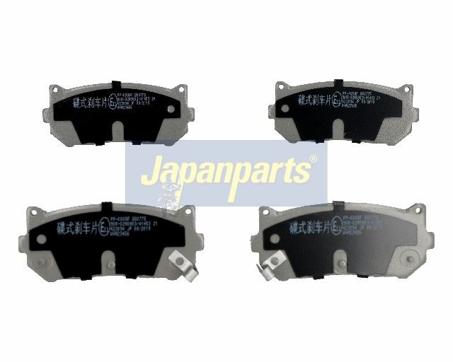 JAPANPARTS Stabdžių trinkelių rinkinys, diskinis stabdys