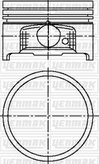 Поршень, Yenmak 31-04927-000