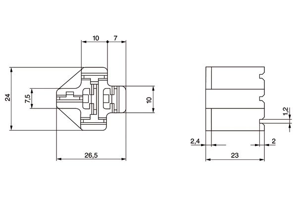 BOSCH 3 334 485 007 Plug Housing