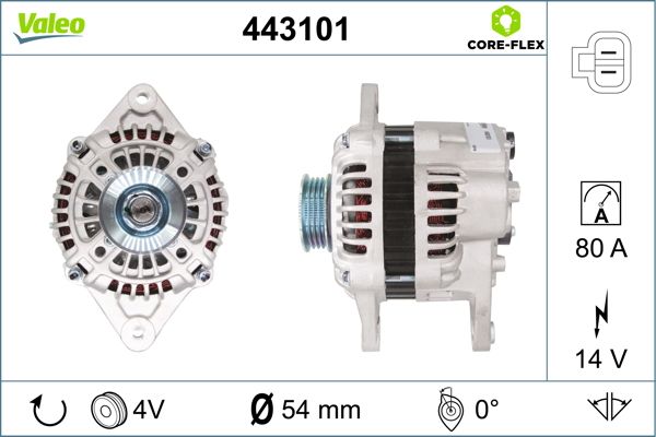 VALEO Dynamo / Alternator 443101