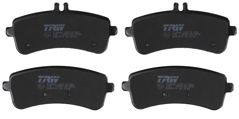 TRW GDB2079 Brake Pad Set, disc brake