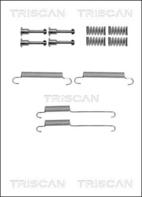 TRISCAN tartozékkészlet, rögzítőfék pofa 8105 802002