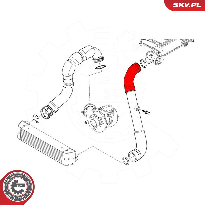 Laadimisõhu voolik, ESEN SKV 43SKV206