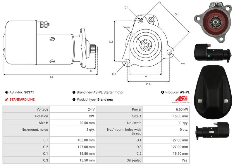 AS-PL S0371 Starter