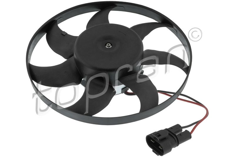 Ventilator, motorkøling