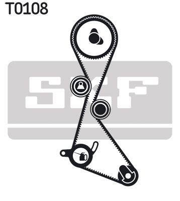 SKF VKMA 06103 Timing Belt Kit