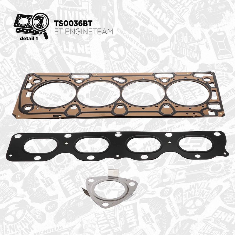 ET ENGINETEAM TS0036BT Gasket Kit, cylinder head
