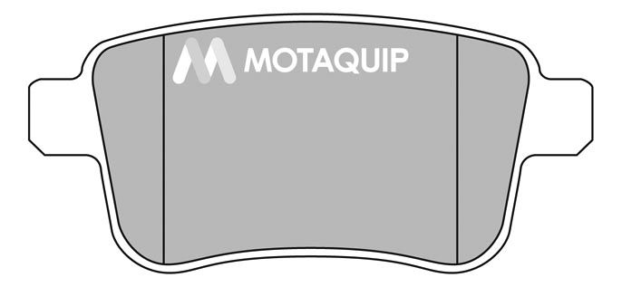 MOTAQUIP fékbetétkészlet, tárcsafék LVXL1417
