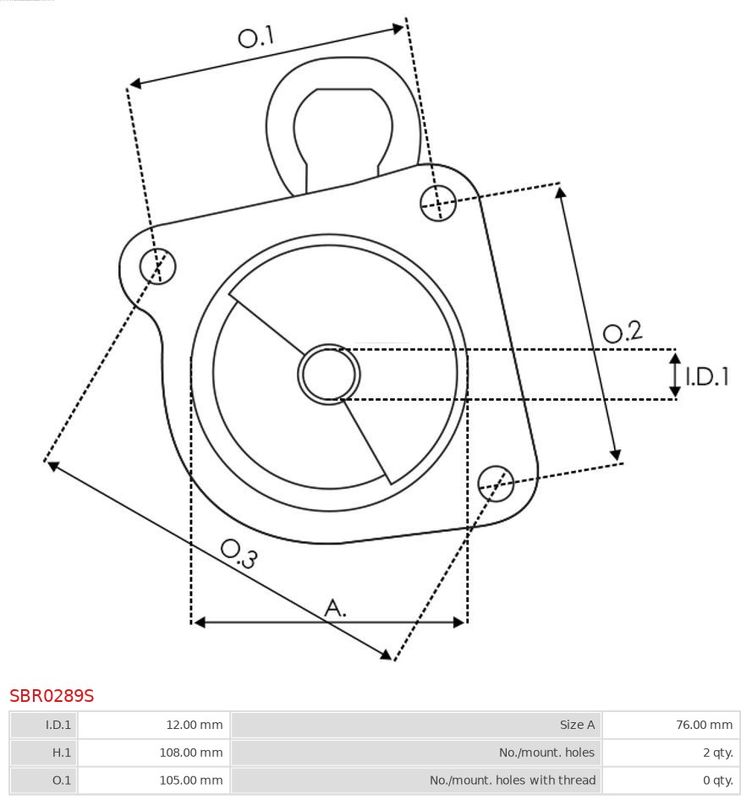 Кришка стартера, карбюратор, Auto Starter SBR0289S