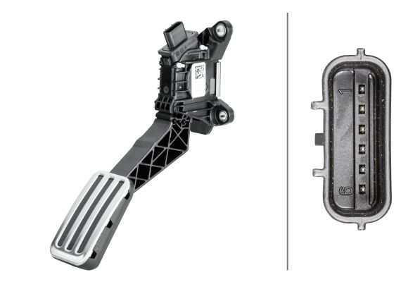 HELLA Sensor, accelerator pedal position 6PV 011 673-901