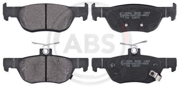 Automeks  ABS 35304 , Brake Pad Set, disc brake