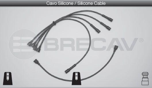 BRECAV 05.404 - Ignition Cable Kit