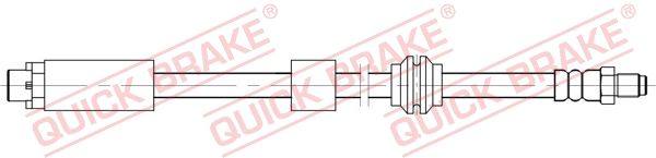 Гальмівний шланг, Quick Brake 32.821