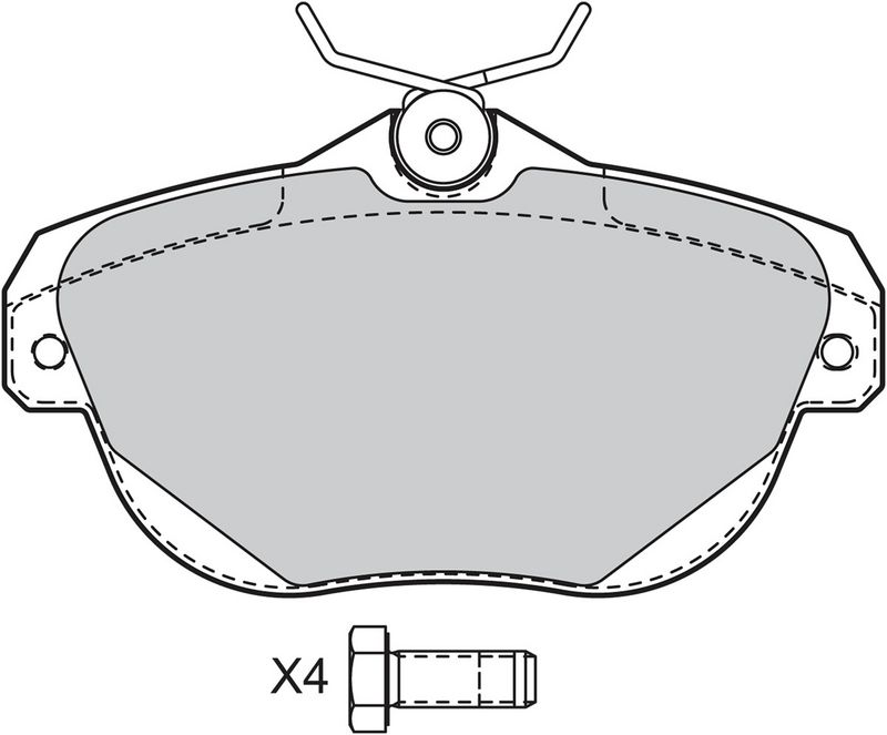 Juego de pastillas de freno