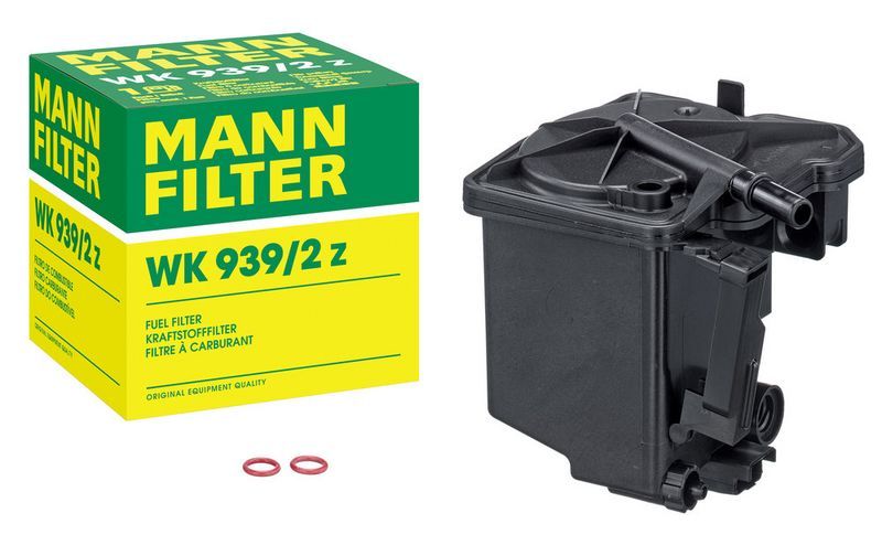 Kütusefilter, MANN-FILTER WK 939, 2 Z
