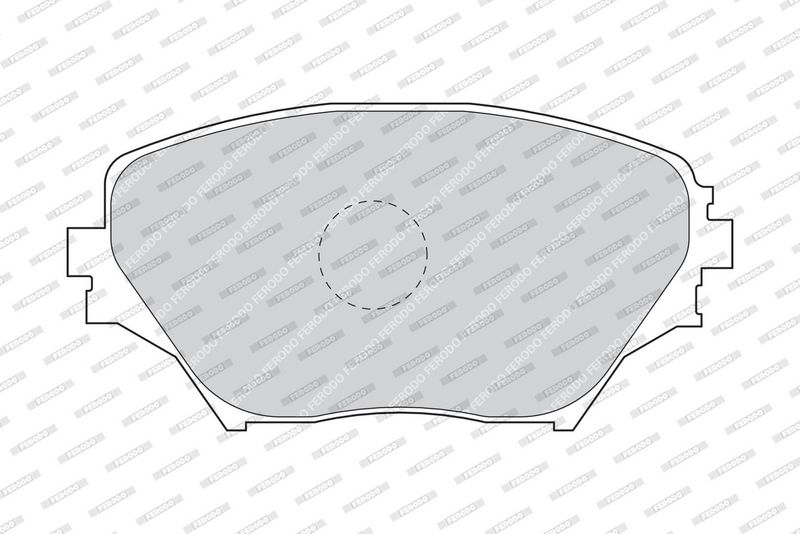 FERODO Plaquettes de frein à disque FDB1514