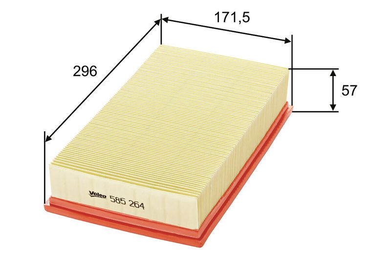 VALEO 585264 - Oro filtras