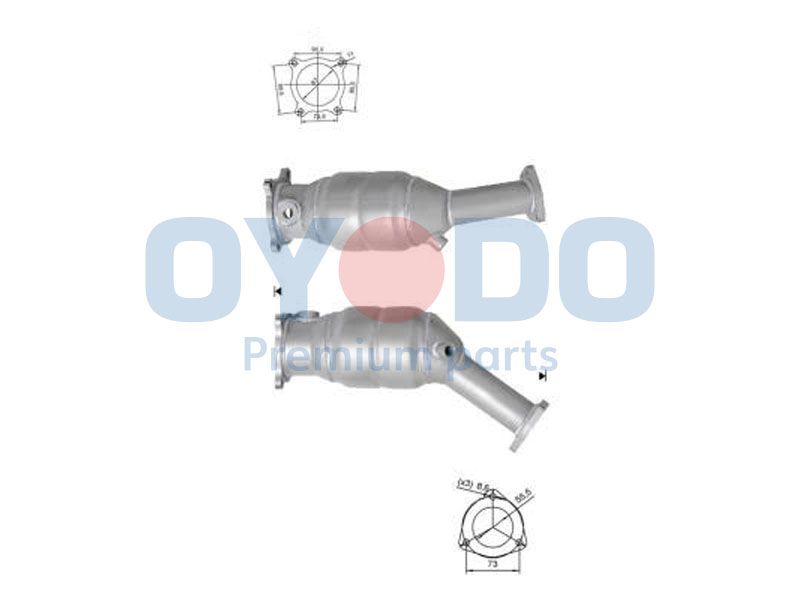 Oyodo katalizátor 10N0104-OYO