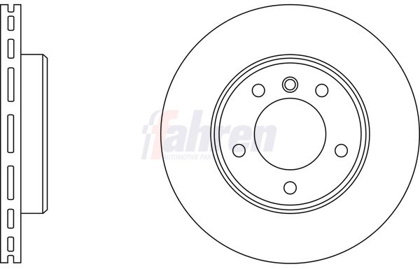 Fahren Brake Disc FBD6005