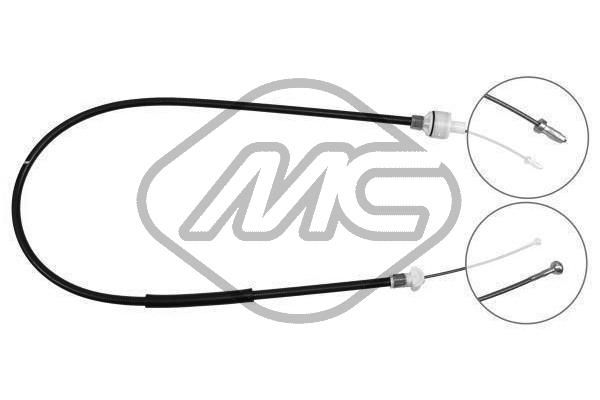 Metalcaucho 81660 - Clutch Cable