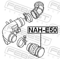 Шланг, подача повітря, Febest NAH-E50